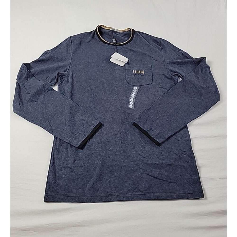Alviero Martini 1a classe Underwear Shirt Blue Small made in Italy